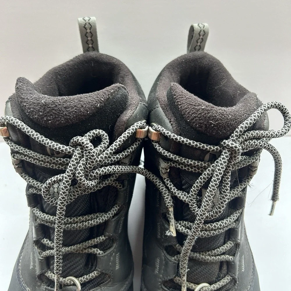 Merrell Thermo Vortex 6 Waterproof Hiking Trail Mens Black Leather Boots 11.5